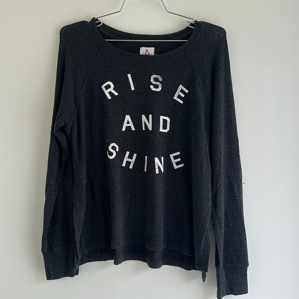 SUNDRY | Rise and Shine Long Sleeve T-Shirt